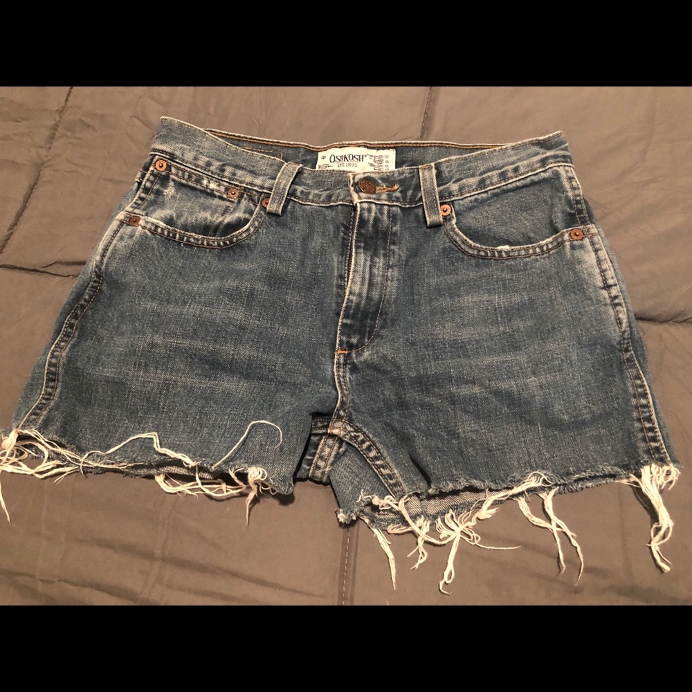 Denim Oshkosh cut-off shorts for sale!